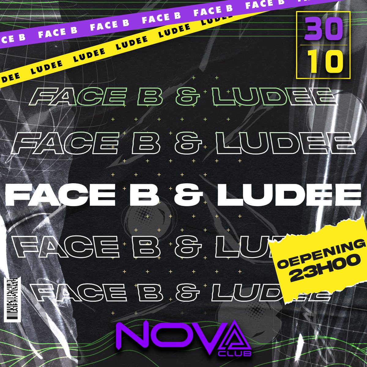 novaclub45's tweet photo. LE PLANNING DE LA SEMAINE 🔥

Au programme :
28/10 : #LAFRESH 
29/10 : #SUPERNOVA 
30/10 : #FACEBXLUDEE 
31/10 : #HALLOWEEN 

UNE SEMAINE BIEN CHARGÉE VOUS ATTEND !⌛️ https://t.co/rd4n6hOs9v