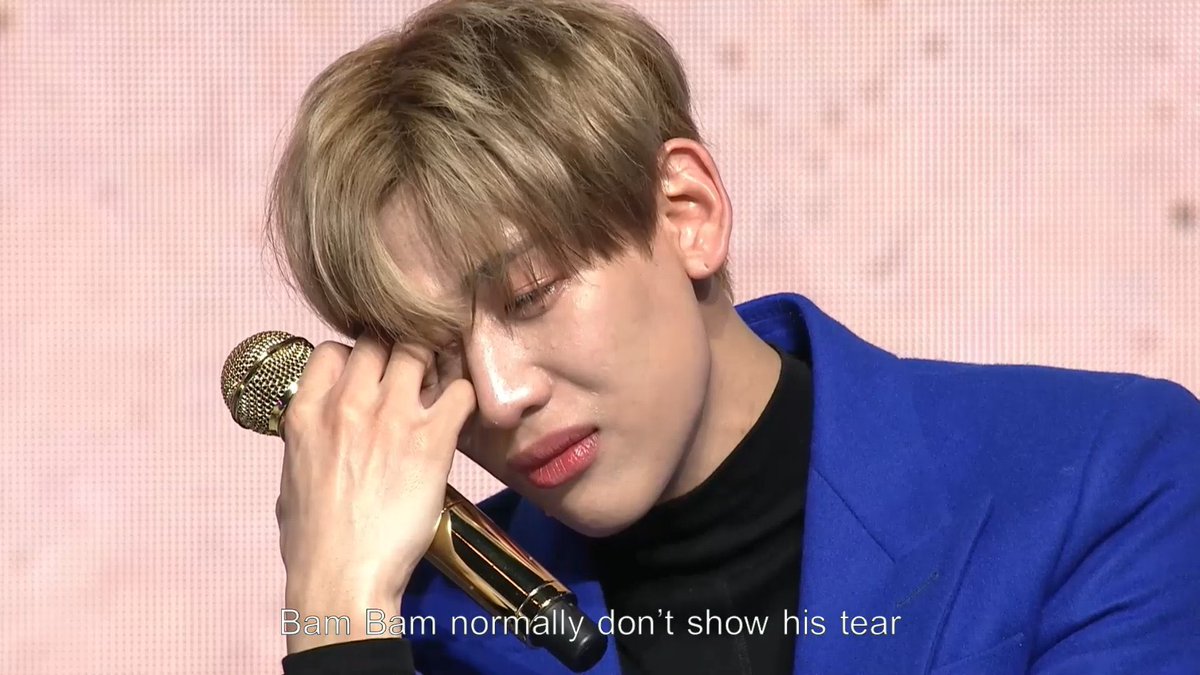 defsoulars_'s tweet photo. Bambam who rarely cries in front of the camera because he only want to spread positivity. Bambam who is kind &amp; respectful to everyone, a man who always make us happy &amp; deserves all the love &amp; support. We’re so proud of you bam, we’re always here for you 😭

#BamBam1STLIVEriBBon https://t.co/5NO0cmrdZk