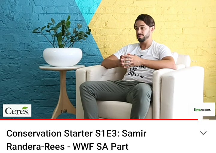 TarynVictor's tweet photo. In case you missed it, here is Episode 3 of Conservation Starter as the Conservation Conversation continued last week with Samir Randera-Rees from WWF South Africa.
https://t.co/ClEdWJ8hb5
#KeepZAClean #CeresPaperStrawChallenge #ConservationStarter #iloveza❤🇿🇦 https://t.co/nJKqnNOZPx