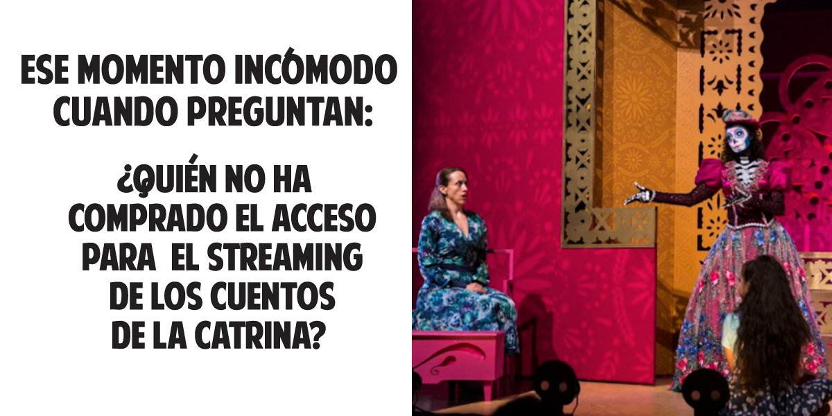 ¡Estamos a UNA SEMANA de nuestra ÚNICA FUNCIÓN del 2021! ¡No lo dejes hasta el último momento y prepara una noche familiar que nunca olvidarán!

Consigue tu acceso hoy, dando click aquí ➡️ bit.ly/3zvDLXo