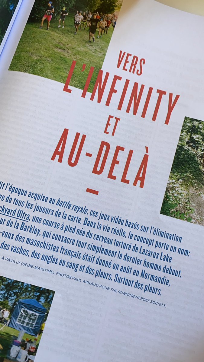 Enquête passionnante sur un nouveau type de courses venues tout droit des USA, la Backyard ultra ! 
Bravo <a href="/Running_Heroes/">Running Heroes</a>  et les journalistes !