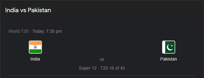 India Vs Pakistan! 🇮🇳🇵🇰

5$ to whoever guesses who wins alongside the player of the match! 👀😳

#ShineInsignia🔱| #indiaVsPakistan  | #T20WorldCup