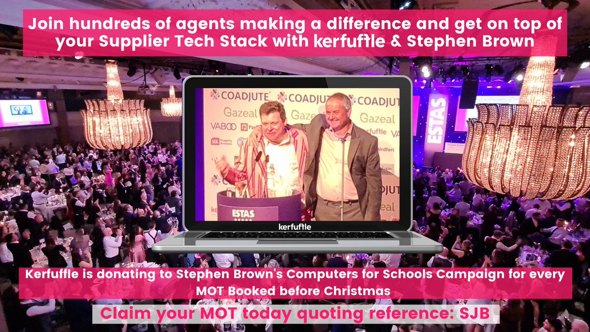 What an amazing day at the ESTAS and that moment when Stephen Brown got a standing ovation collecting the Kerfuffle Community Champion award ❤️😍❤️ Stephen's campaign continues and your opportunity to get involved is here: members.kerfuffle.com/community