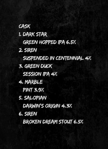 StarGarterBR1's tweet photo. 🍻💚Updated cask list💚🍻 https://t.co/2vwEffWf91