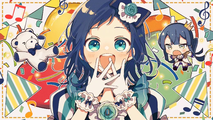 相羽ういはさんと長尾景さんのトンデモワンダーズ歌ってみたにて、イラストを描かせていただきました🎪🎉

わいわい賑やかなイメージのイラストになってます!✨
よろしくお願い致します…!

▶︎https://t.co/hosgscUxIg 