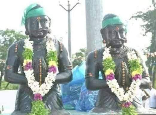 manoharankumar9's tweet image. #1801திருப்பத்தூர்படுகொலை              Weerawansa to the #Maruthiruvars who commoners in the Siva Ganga dynasty and rose to the throne as kings not only because of his prowess but also as a powerful force against European imperialism to form a South Indian level federation.