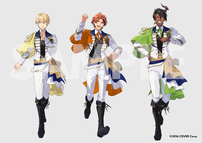 カバー株式会社ホロスターズ 1st ACT 「JOURNEY to FIND STARS!!」キービジュアル描かせていただきました。
※衣装デザインは野崎つばた先生(@ TsubaTako)です

素敵なアイドル衣装描けて楽しかったです!
開催おめでとうございます!🥳🎉

特設サイト
https://t.co/KI6nFHfxeE 