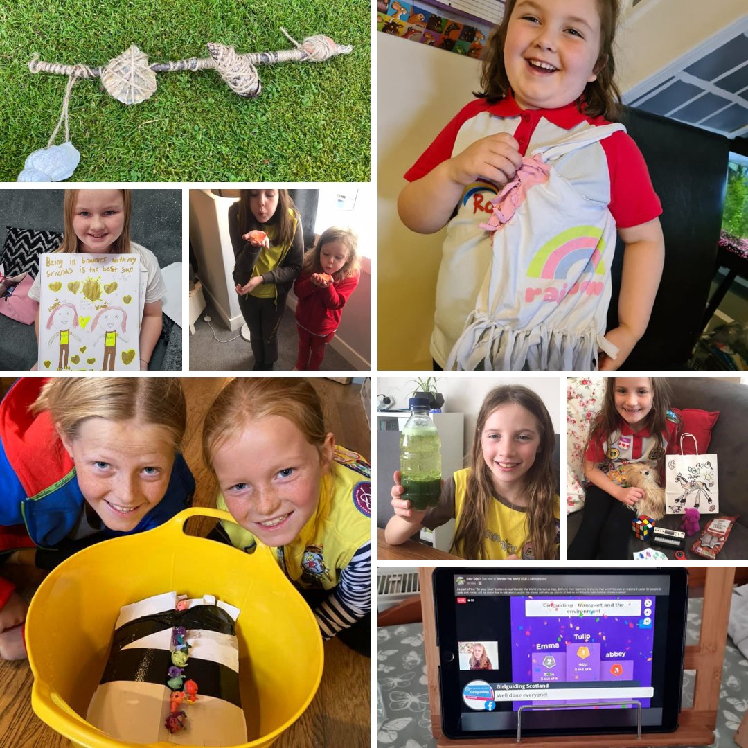 🎉 We had THEE best time at our virtual #WanderTheWorld21 celebrations! A huge highlight was seeing all the amazing pictures of girls from across Scotland taking part &amp; having fun. You can still work your way through all the activities here 👉 bit.ly/3D0OXxy