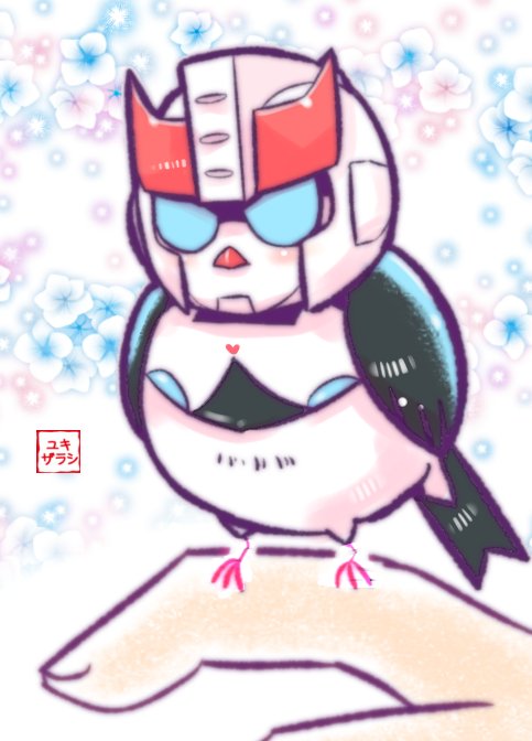 Y_ZARASHI01's tweet image. 今日は文鳥の日なので文鳥のTFを（そんなものはいない）
#文鳥の日