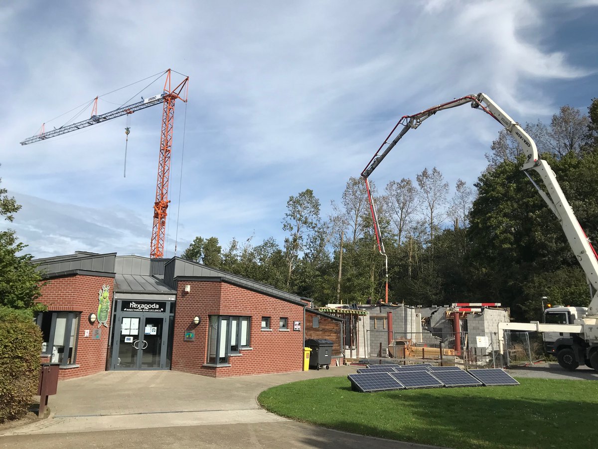 La construction d'<a href="/HexapodaWaremme/">HexapodaWaremme</a>  - Insectarium Jean Leclercq avance : symbiose à Waremme du développement de la structure francophone de vulgarisation des insectes et des ressources scientifiques de Wallonie-Bruxelles à l'initiative de Gembloux <a href="/AgroBioTech/">Gembloux Agro-Bio Tech</a> - <a href="/UniversiteLiege/">Université de Liège</a>