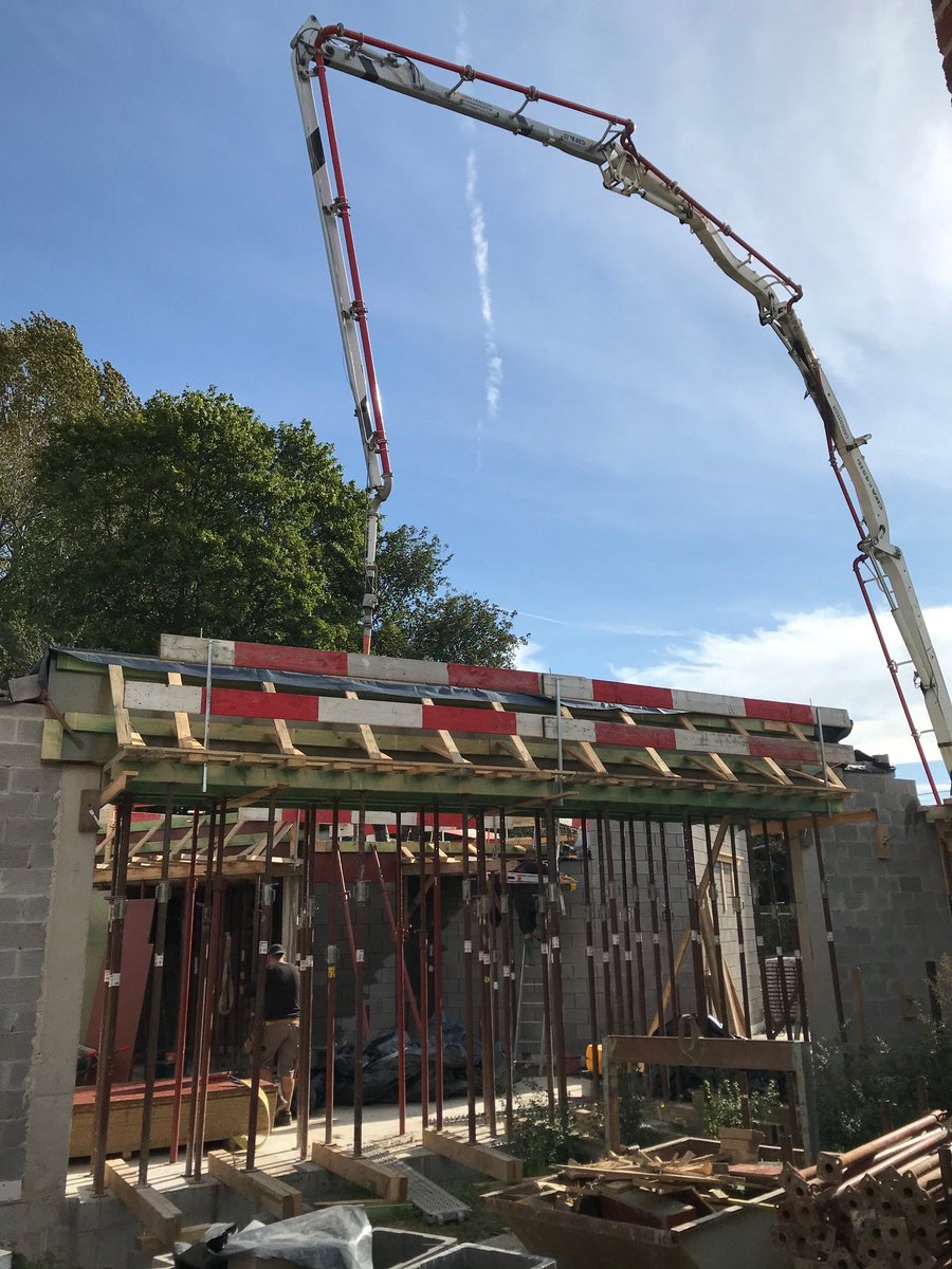 fredwaremme's tweet photo. La construction d'@HexapodaWaremme  - Insectarium Jean Leclercq avance : symbiose à Waremme du développement de la structure francophone de vulgarisation des insectes et des ressources scientifiques de Wallonie-Bruxelles à l'initiative de Gembloux @AgroBioTech - @UniversiteLiege https://t.co/zVX0XgXR6I