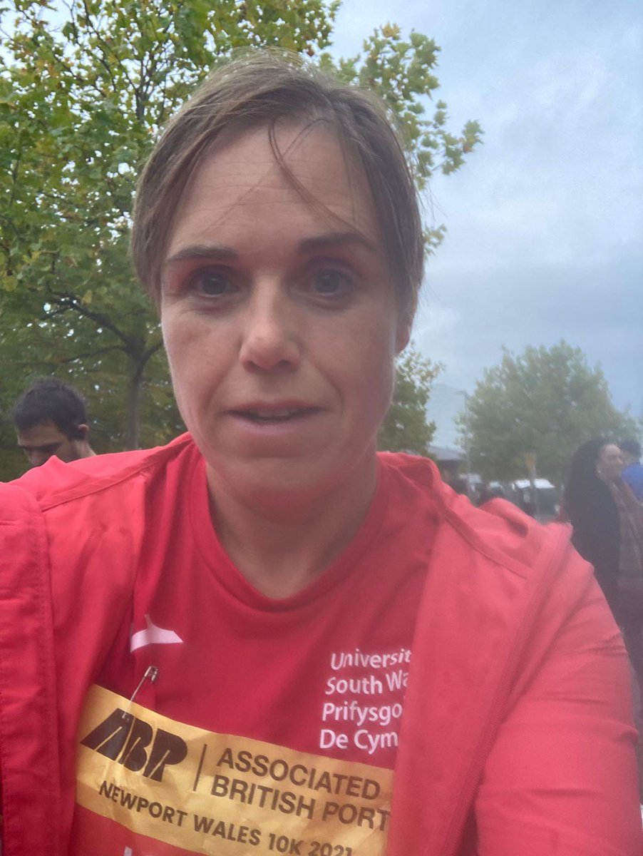 USW_ACCA's tweet photo. Big shout out to our fabulous AAA &amp; AA tutor, Jo, who completed the Newport 10k this morning. Well done Jo! 🏃🏻‍♀️👏💪🏃🏻‍♀️ https://t.co/cTWby8Zvxk
