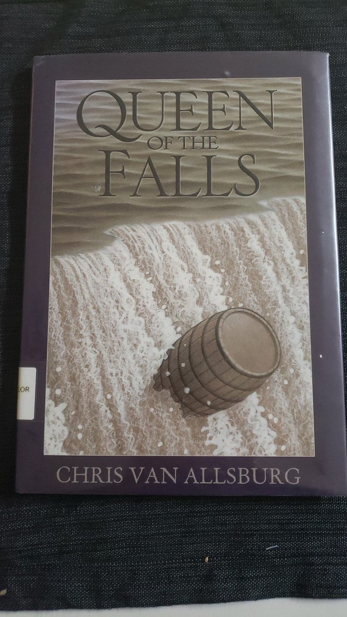 MrsJessieGarner's tweet photo. I'm not going over Niagra Falls in a barrel like the teacher did in this book, but nonetheless it will make a splash with my students this week as they learn about landforms! Thanks for the recommendation @Mr_ARobertson #lex1ss https://t.co/ePe81cYb3f