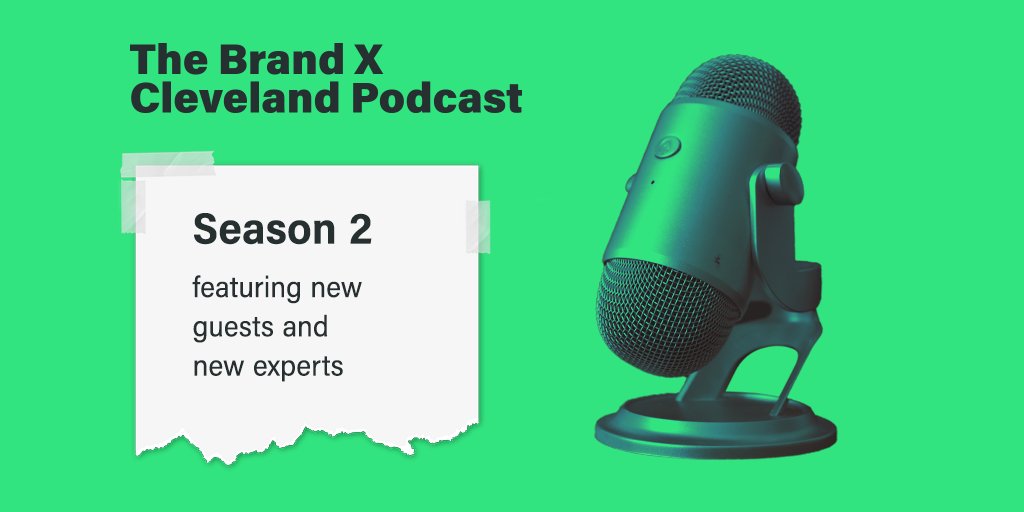 brandxcle's tweet photo. No #Browns game today? No problem. Pour yourself a cup of coffee and turn on the #BrandX podcast. Available on @Spotify or at https://t.co/DYL7tepzO8 
#ExpertsUnited https://t.co/hvytQuNGr6
