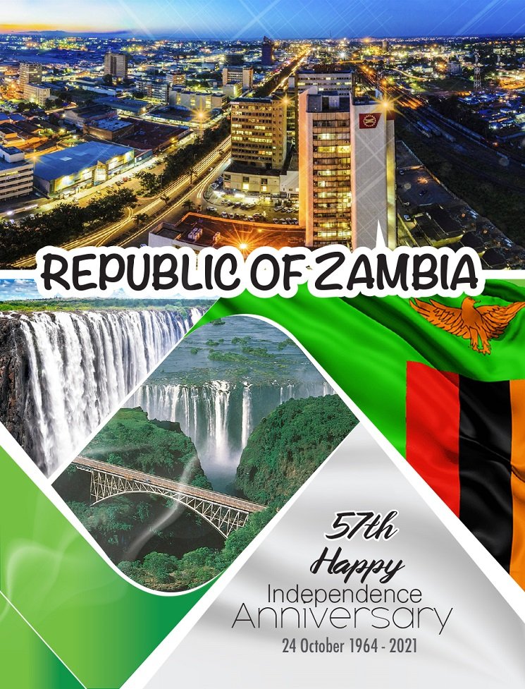 duapaafrica's tweet photo. Happy National Day to the good people of the Republic of #Zambia🎊

#ZambiaAt57 #TheAfricaWeWant #DuapaAfrica https://t.co/T3mBKie0Nu