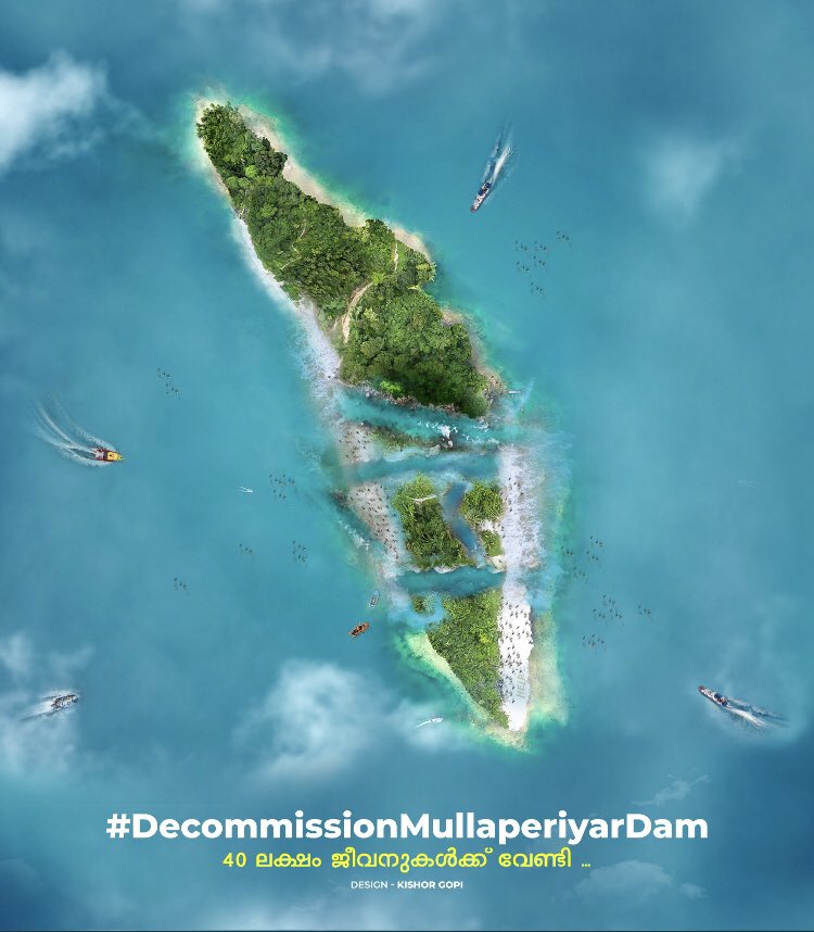 Pranavmk369c's tweet photo. #DecommissionMullaperiyarDam 
#DecommisionMullaperiyarDam 
#savekerala #DecommisionMullaperiyar https://t.co/SuA4bHu5jh