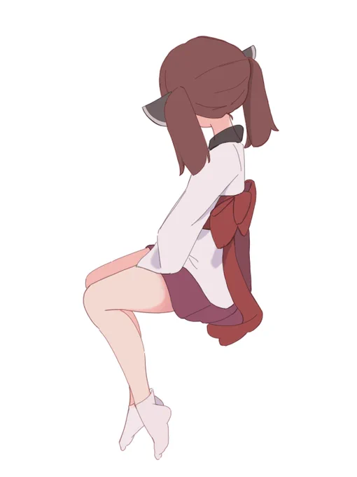 こっち見てないきりたん 