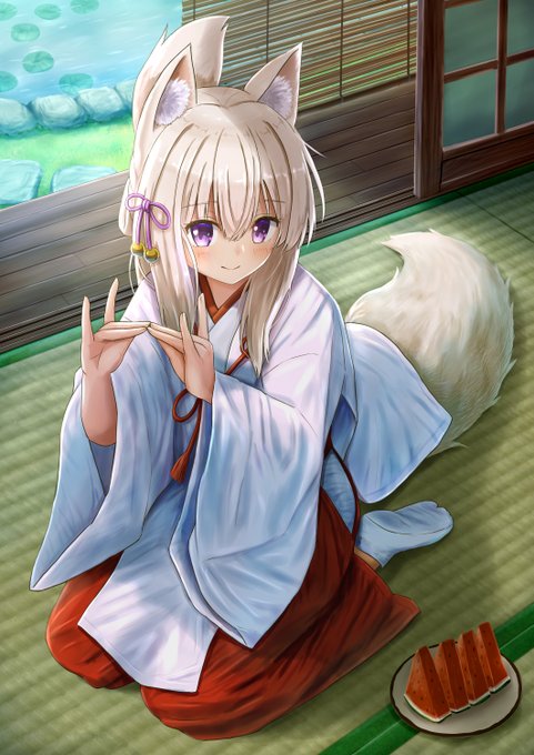 狐娘のtwitterイラスト検索結果
