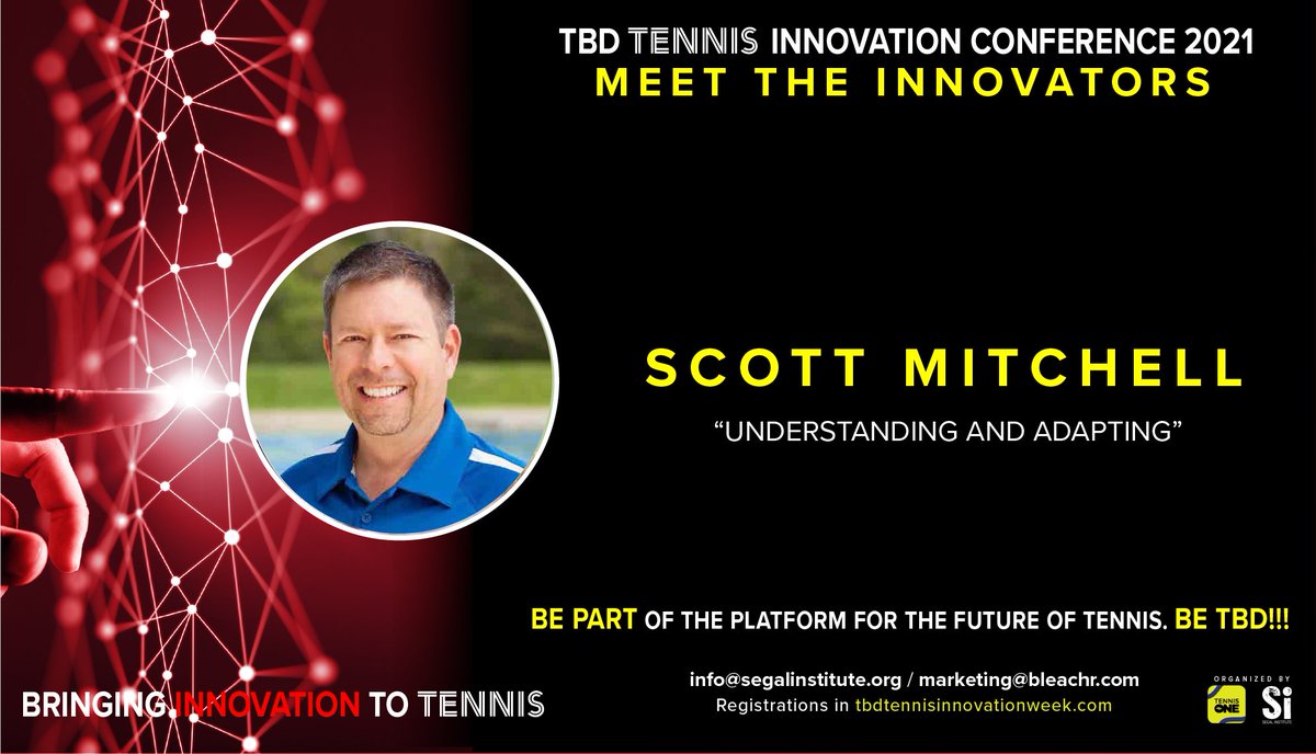 Be sure to register and get access to over 70 speakers, including myself as I speak about understanding our customers and adapting to grow our game! #innovation #tennis #tennisclubs #growoursport <a href="/premier_tennis/">Premier Sport International</a> <a href="/TBDtennisinnov1/">TBDtennisinnovationweek</a>