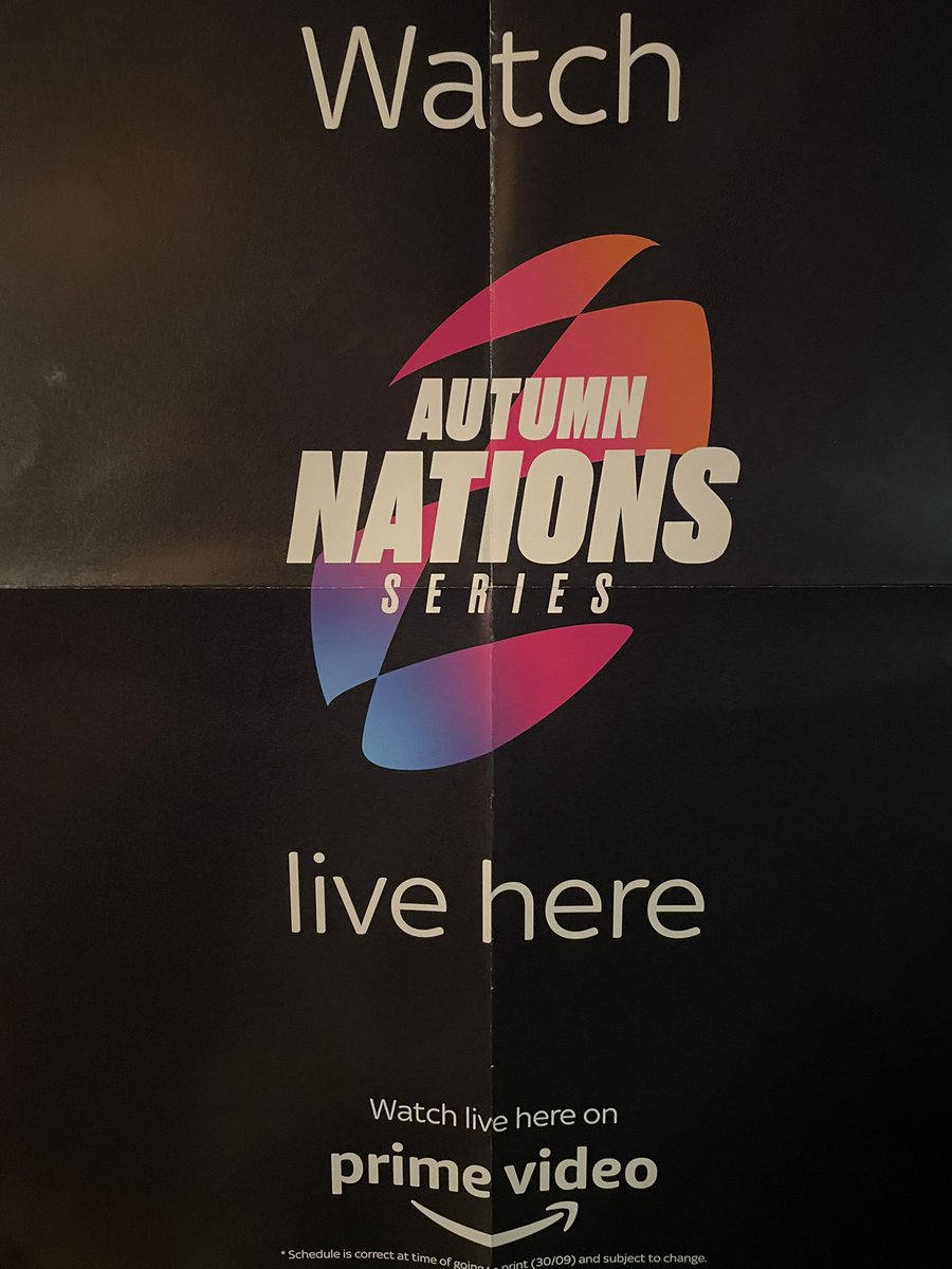 Live International Rugby! We will have all the autumn nations series LIVE here <a href="/ORLPub/">Old Red Lion Pub</a> Come down to support your national team!