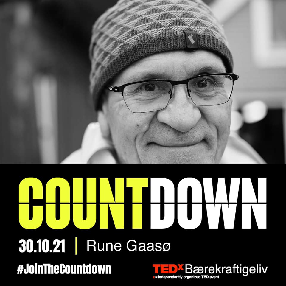 Ogooriloop's tweet photo. Rune Gaasø, cofounder and chairman of Ogoori will be appearing on TEDxBærekraftigeliv (=Sustainable Living). 

In Bergen? Get your tickets now:  https://t.co/oytaCQYEmc

#circulareconomy #thebigcleanup #takingaction #plasticpollution #beatplasticpollution https://t.co/BDkzxzH5Zq