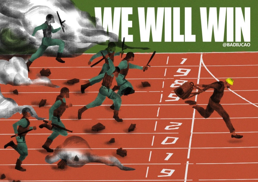 BernardToHK's tweet photo. @hkfp @StanChart This politicalized sport farce has just reminded all of us those gestapos are the one who have final say in #HongKong nowadays.

#香港加油
#HongKongAddOil https://t.co/u2xbfQj4OS