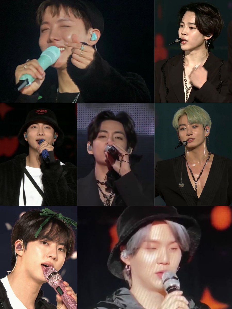 jeje__twt's tweet photo. gimana myy euphoria #PermissionToDanceOnStage 🤗💜✨✨ bisa liat bangtan ngebawain lagunya yang lama blood sweat and tears, fake love, dna, boy with luv, life goes on, black swan, young forever, spring day etc✨ pokoknya thank you bts thank you so much🤗����💜 https://t.co/M663EacEMk