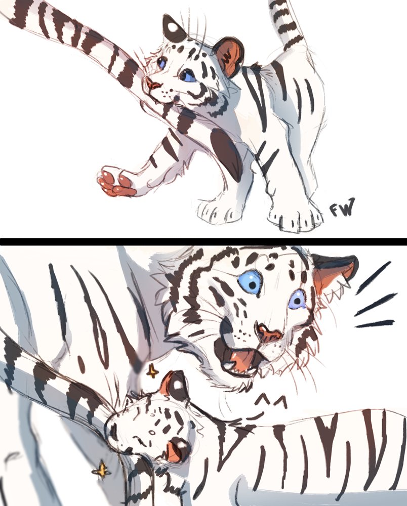 FlashWhite_'s tweet image. == Raffle ==
You should RT this post.

Winner will receive coloured sketch with fun idea, like here, comics.
Idea will be mine. Freedom.
Any species, anthro, feral, fantasy creatures. 

This raffle have to be activated. I will pick up winner after 700 RTs.

#Digital #Raffle #Art