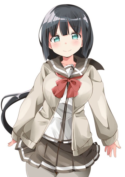 黒髪ロングでおっぱいでかくて隙が無さ過ぎる東郷さん 