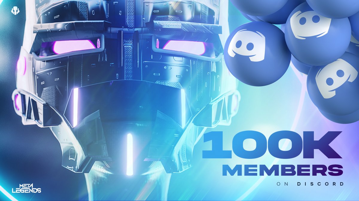 metalegendsnft's tweet photo. We are officially 100 000 people that have joined this Discord in one week only ! 🔥 

This is a new world record in the NFT world. 🏆 

100 000 times THANK YOU, you are LEGENDARY ! ❤️

RETWEET and TAG your friends to HIT 200k people ⚔️

➡️ DISCOVER 6 BIG NEWS IN OUR DISCORD https://t.co/Alpq8rO3gK