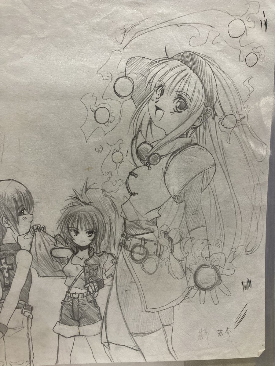 昔は興味あったら色々描いてたよ 