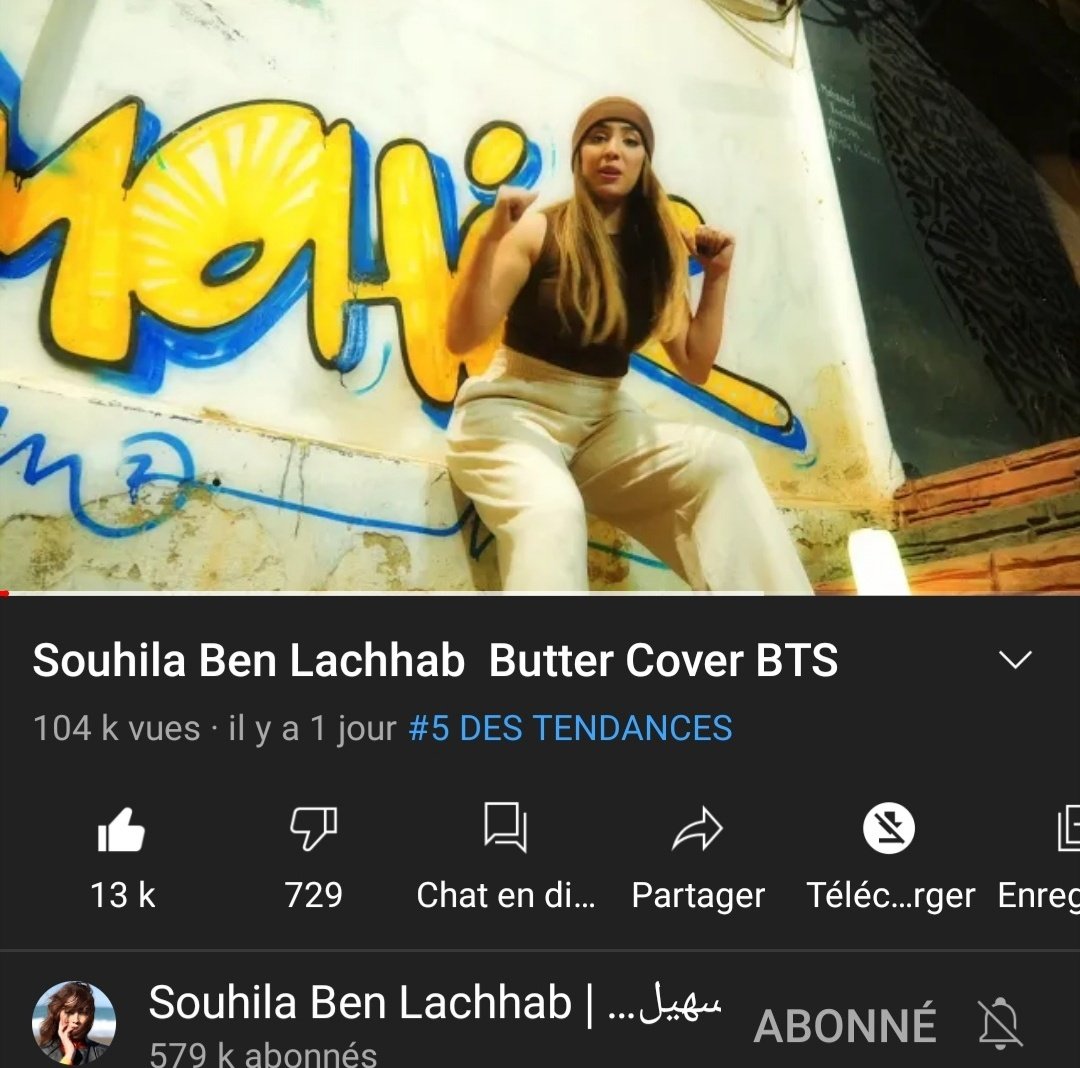 Team_SBL1's tweet photo. 🆕 Star✨ @SuhilaBnLachhab #buttercover Is Now On YouTube
Link 🔗👇
https://t.co/6mXGYSCmto
#SouhilaBenLachhab
#سهيلة_بن_لشهب
#اليسا_في_بغداد
#العرب_اللندنيه
#Libya
Maroc
Economiste Maghrébin
Yujin
#freeahmed
#Afrique
#PermissionToDanceOnStage https://t.co/ZhTdX7lu82