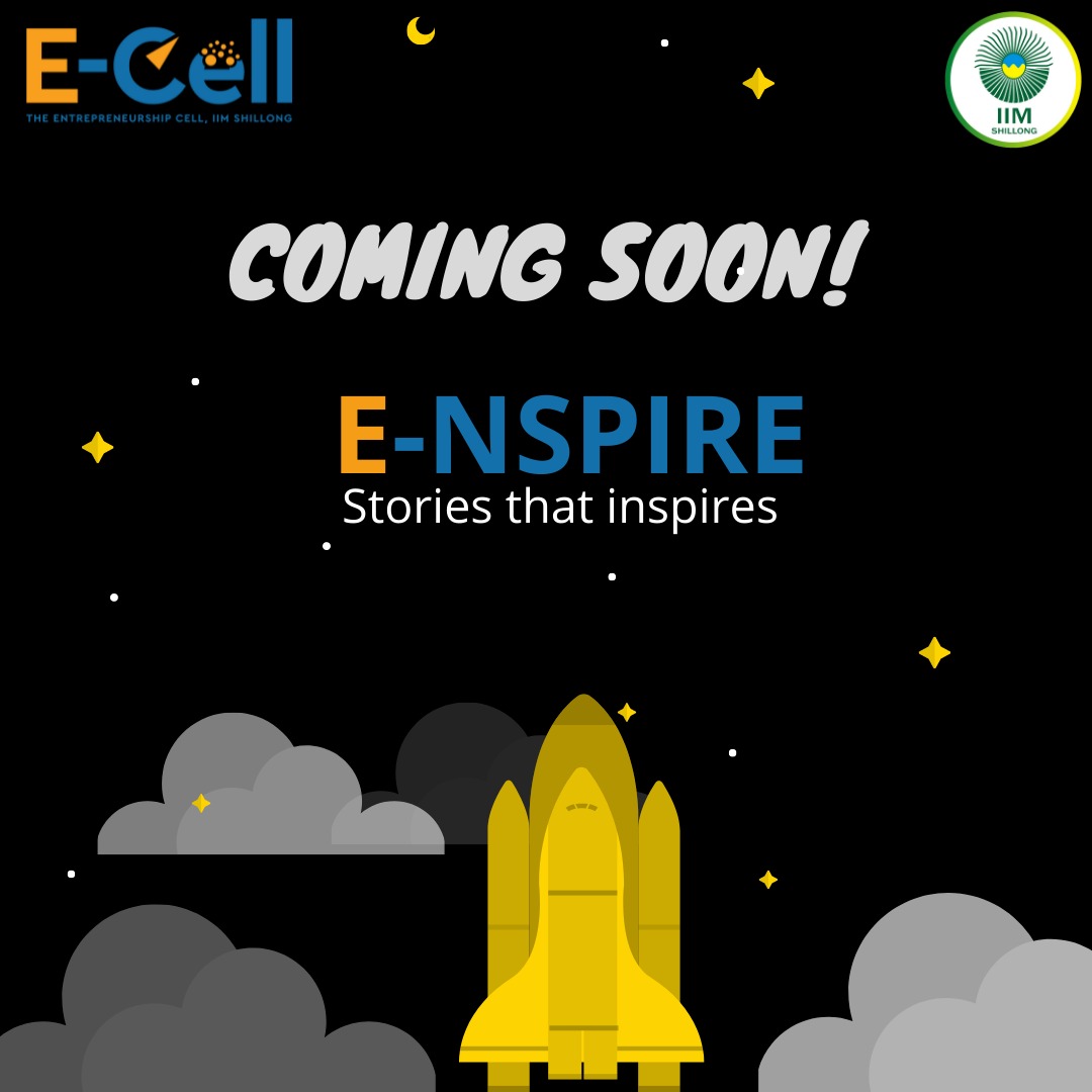 ECell_IIMS's tweet photo. E-cell presents ENSPIRE(stories that inspire) which is about inspiring, motivating stories of startups that created an impact.
We will be sharing stories every Tuesday. Stay tuned for more interesting content

#EcellStories#Enspire#Entrepreneurship#campusonclouds  #IIMShillong https://t.co/bhZLdivegA