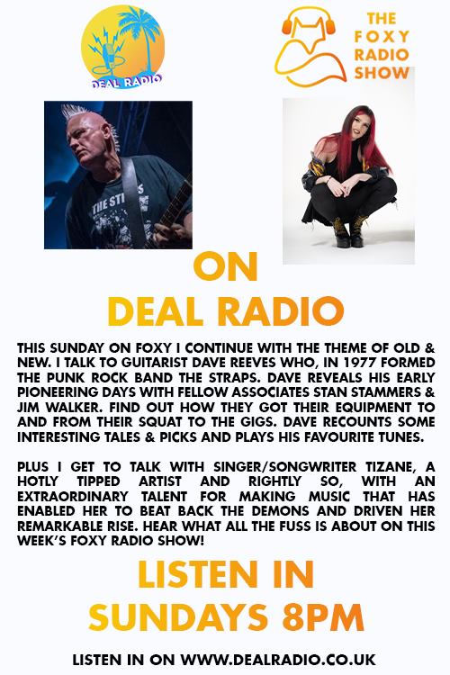 kick_doors's tweet photo. @TizaneMusic on @foxyradioUK with legendary DJ Pete Fox tonight! tune in and hear what all the fuss is about! PLUS David Reeves from 1977 UK Punk band #TheStraps
@burninggirlnet #altpop #darkpop #punkrock #thestraps #tizane #OnlinePromotion
https://t.co/ScotcmjlBg https://t.co/S3cEQ0DGvE