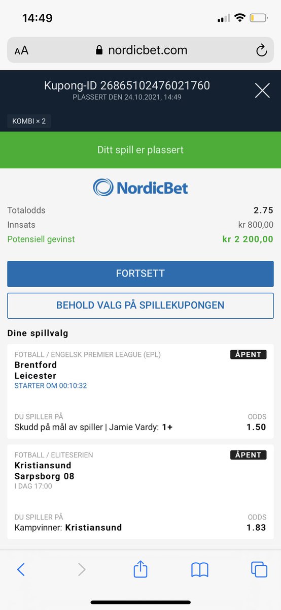 lasse_90's tweet photo. @NordicBetNO #bobocupen https://t.co/7WlCaixOcW