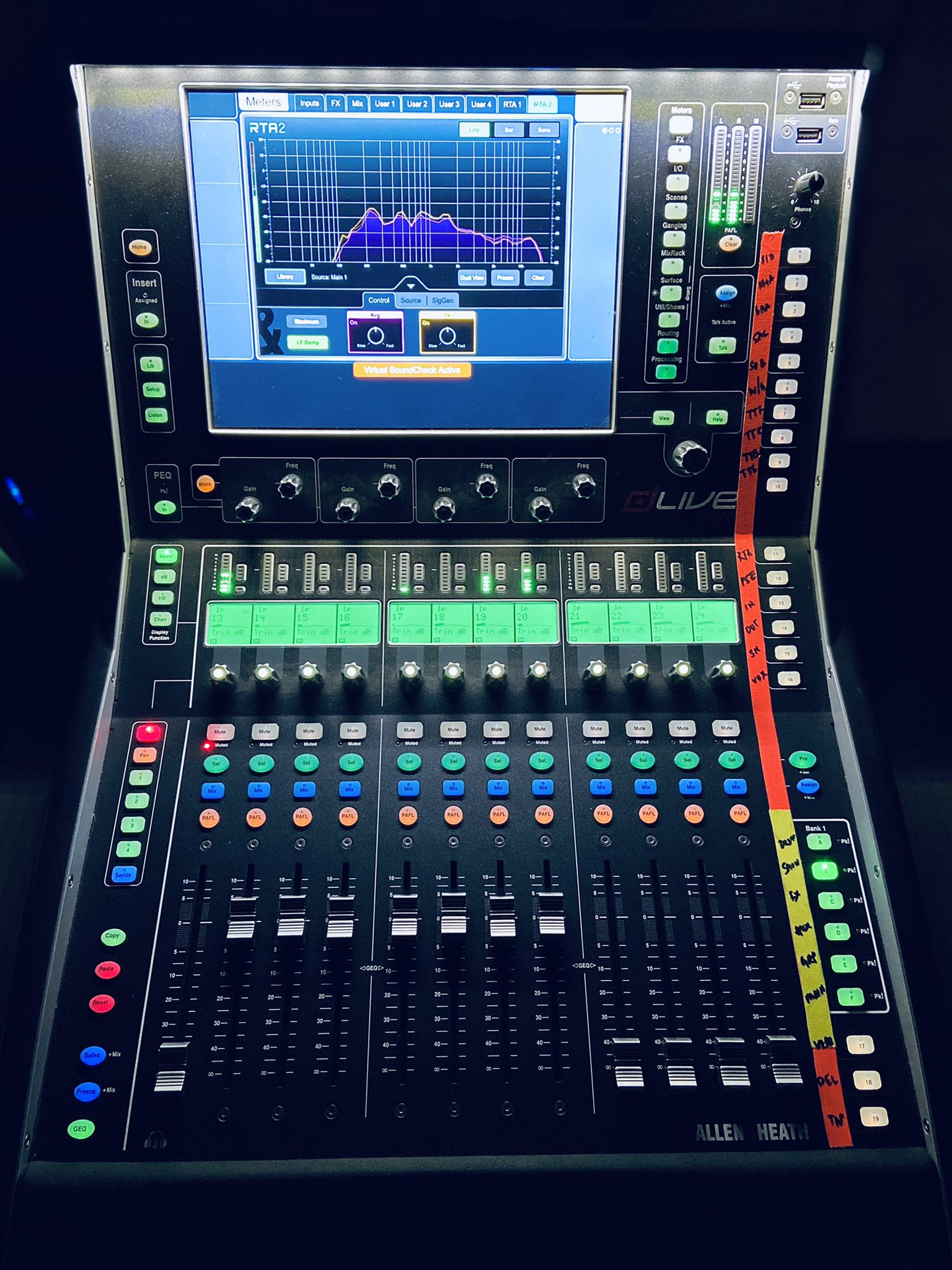 Allen & Heath dLive C1500 Mixer digital AudioVision.ro