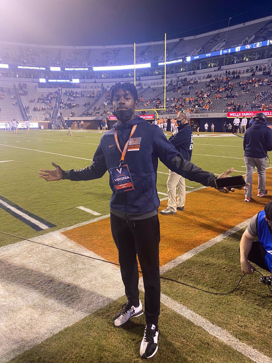 BaylorMarcell's tweet photo. I would like to thank UVA for this opportunity. It was a great experience!#gowahoos @UVAFootball @CoachBWolfe @Wahoos https://t.co/Ic7CLCYW5c