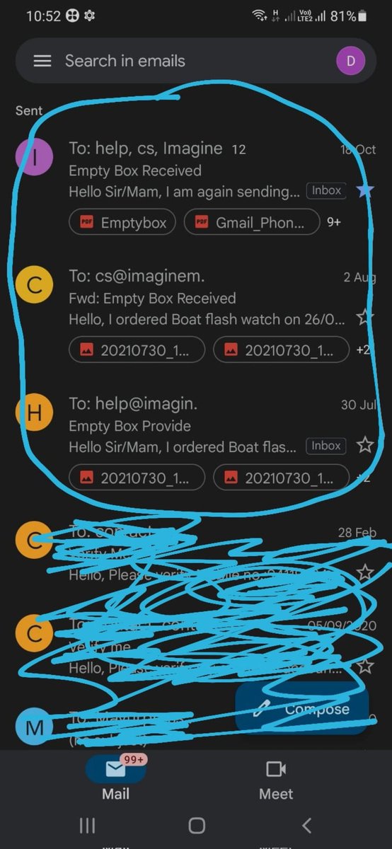 Archit__gupta's tweet photo. #Alert 
I ordered #boat #Flash_watch form #boat_official  site, received empty box on 30 July, 21. Order id- 599232. I complain thier customer care they said wait for 72 hours. This is continue till today. Now, I frustrated. Tell me what will I do.
#Fraud
@RockWithboAt @PMOIndia https://t.co/8XiMAiNXhQ