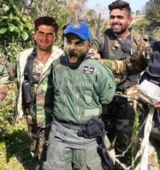 JBkhan88's tweet photo. Congratulations Pakistan...!! what a winning. And congratulations to #harbhajansingh 😅😅 and All India too #BCCI!! 😅😅#PakvsIndia #Cricket https://t.co/CnKjPEVtsJ