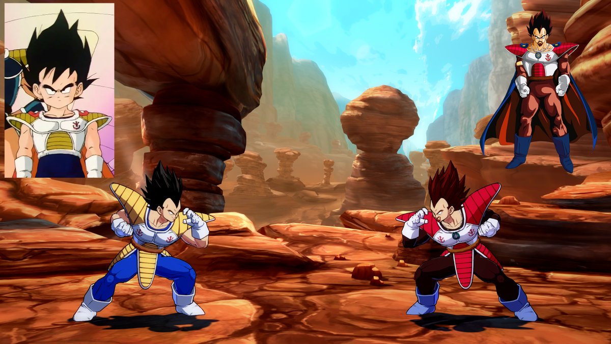 VhalarMorgalis's tweet photo. It was a pain to upload because my pc seems to die... :(
But #BaseVegeta recolor pak for #DragonBallFighterZ is out.
https://t.co/jp62frZKBd
@Dshiznetzz @WhiteBl4ck @MK_RZA @ShinEVO92 @KaiwaiDB
Screen 1/2 https://t.co/iZDhaRR6Qt