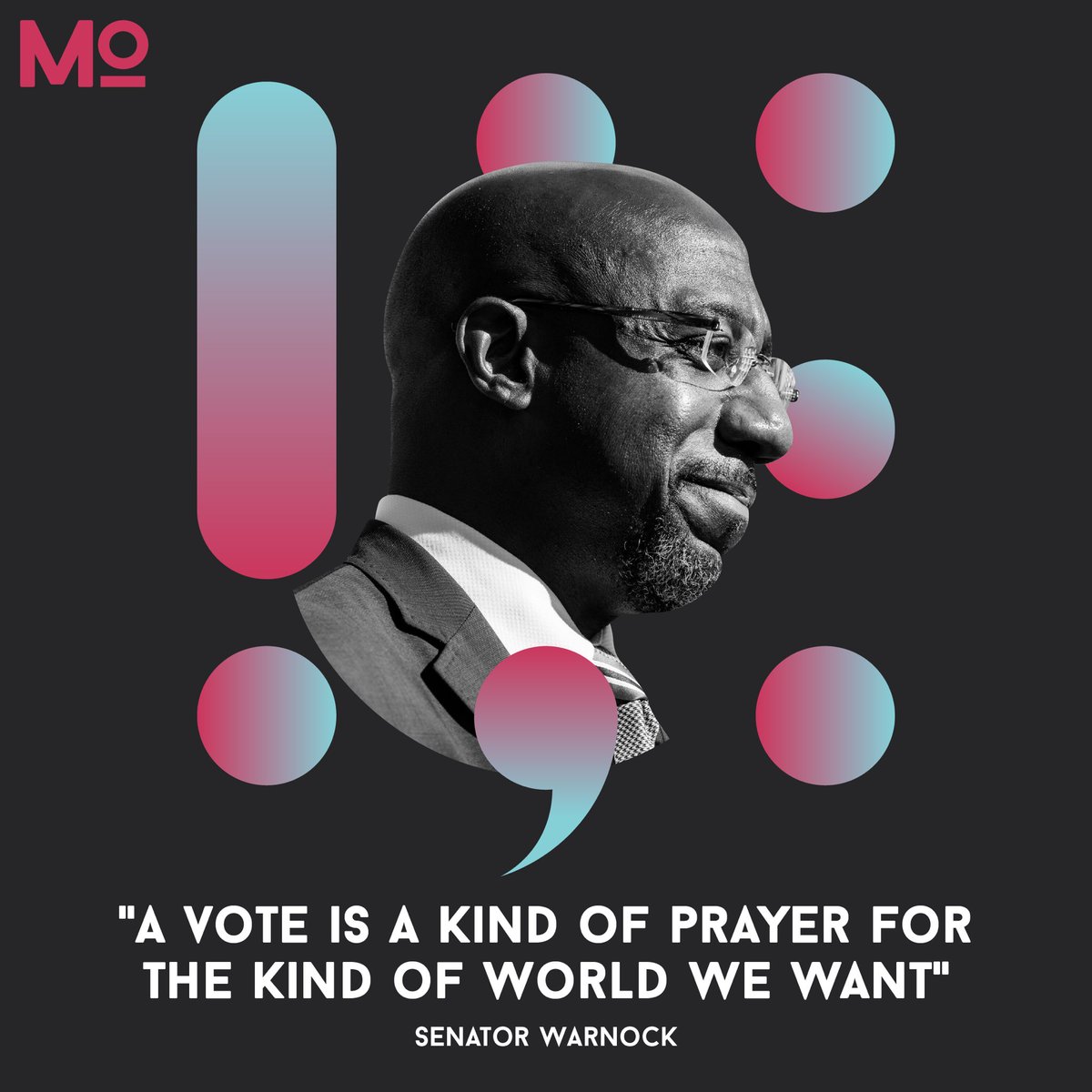 WeAreMarchOn's tweet photo. Happy Sunday! A reminder of the sanctity of the vote from @ReverendWarnock #vote #Democracy #FreedomToVoteAct #JohnLewisVotingRightsAct #FreedomToVoteRelay #NoMoreExcuses https://t.co/FU9KqnTZm2