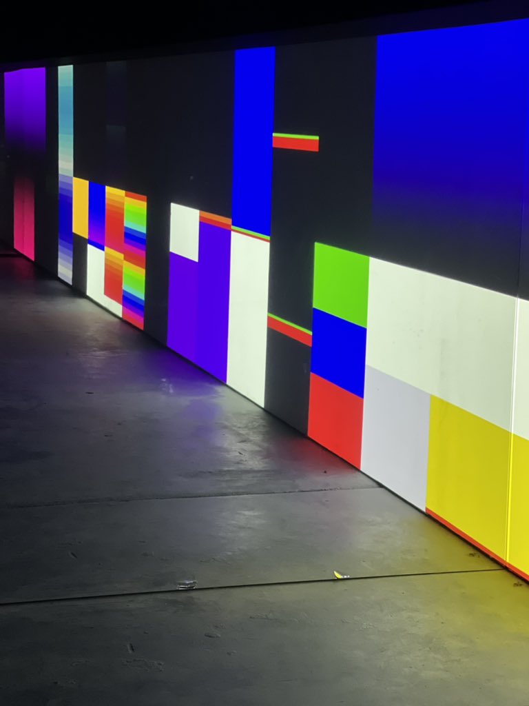 SanazAmidi's tweet photo. Great Sunday at the immersive art exhibition 'LUX: New Wave of Contemporary Art' 180 The Strand, on now until 18 Dec 2021 @TheVinylFactory #180studios #180thestrand #friezeweek #immersiveart #starrybeach #astrict #immersiveexperience #letsdolondon https://t.co/jy8BBhR3Gg