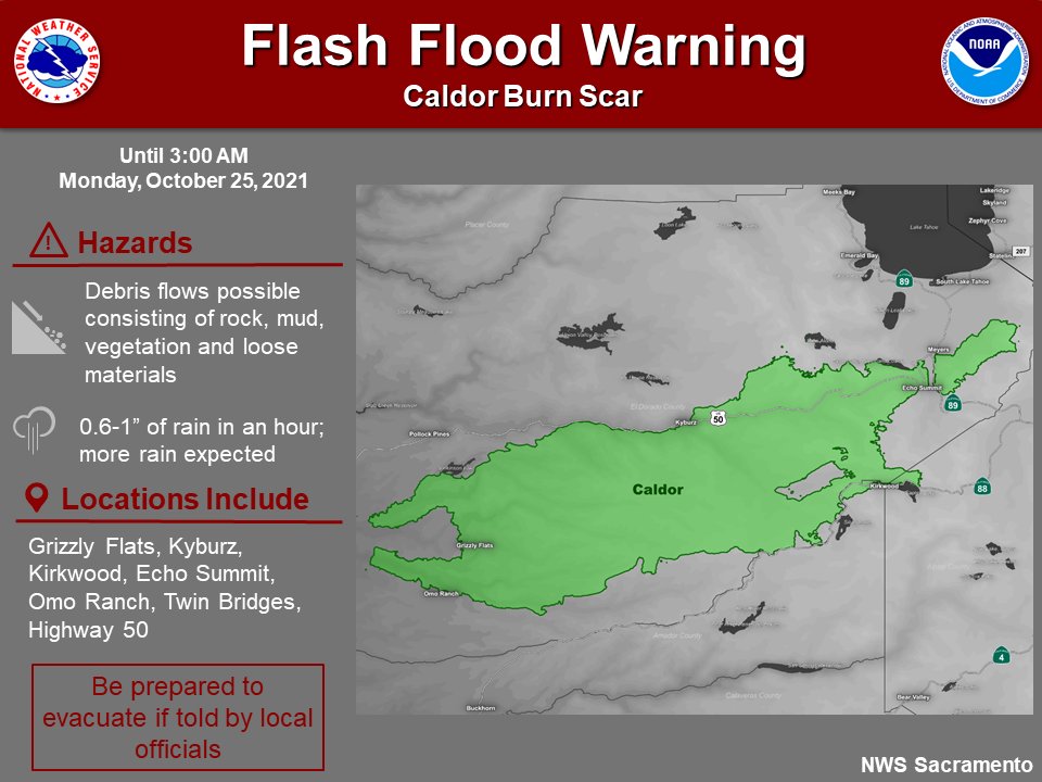 CaltransDist3's tweet photo. Flooding, rock slides, chain controls, overturned vehicles - and that was just this morning. This atmospheric river storm is expected to intensify with heavy rain and significant snow into tomorrow. Do NOT drive if you don't have to. Follow @NWSSacramento @NWSReno for updates. https://t.co/68Xf8fAZPw