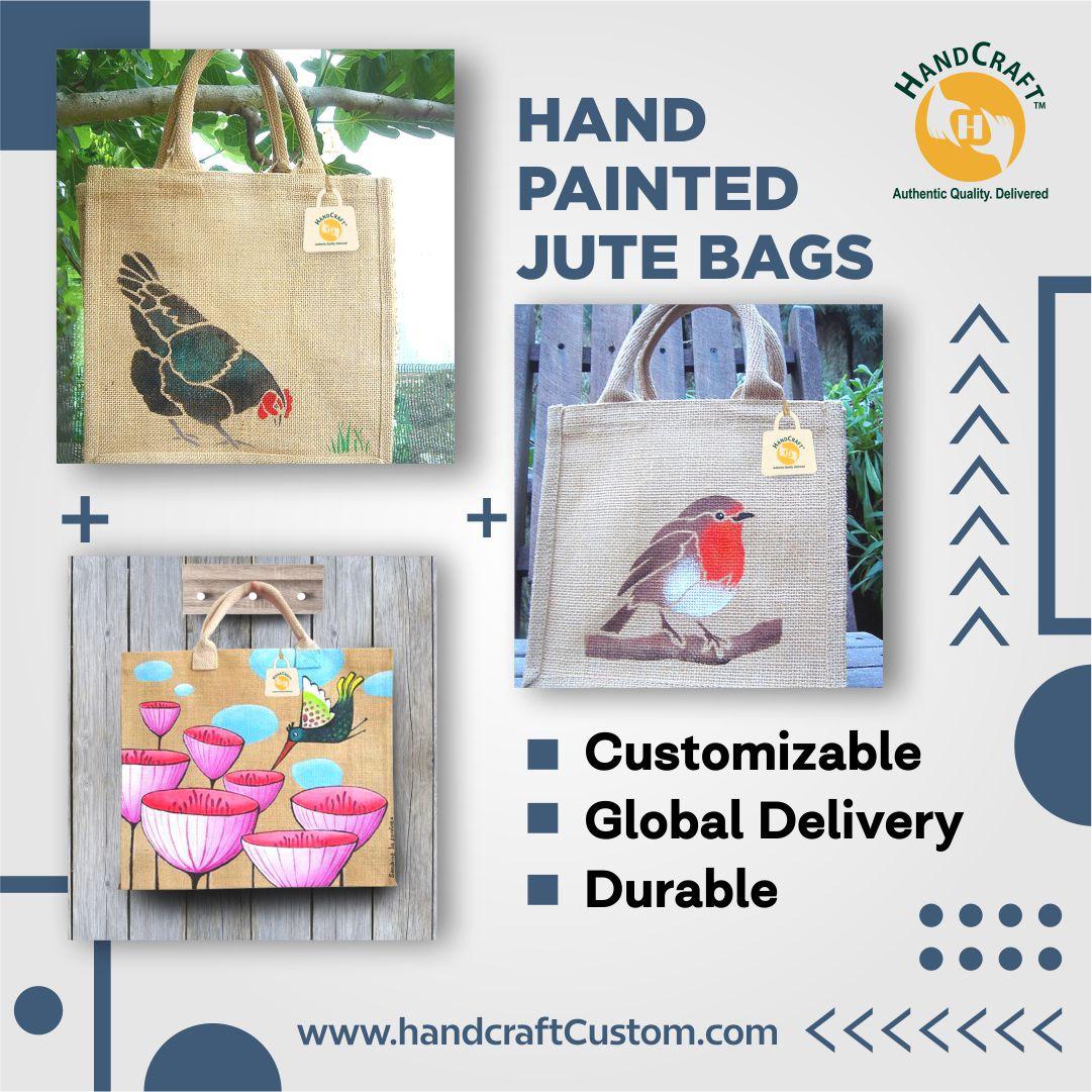 HANDCRAFTJute's tweet photo. So, what are you waiting for? Choose and handprint your design according to your choice.
You can find many more Jute Bags in other sizes, colors, and shapes here in bulk at https://t.co/12rDIG7FYi
.
.
#handpaintedjutebags #handpainted #handpaintedbags #handmadebags #customized https://t.co/dqo42mmqtK