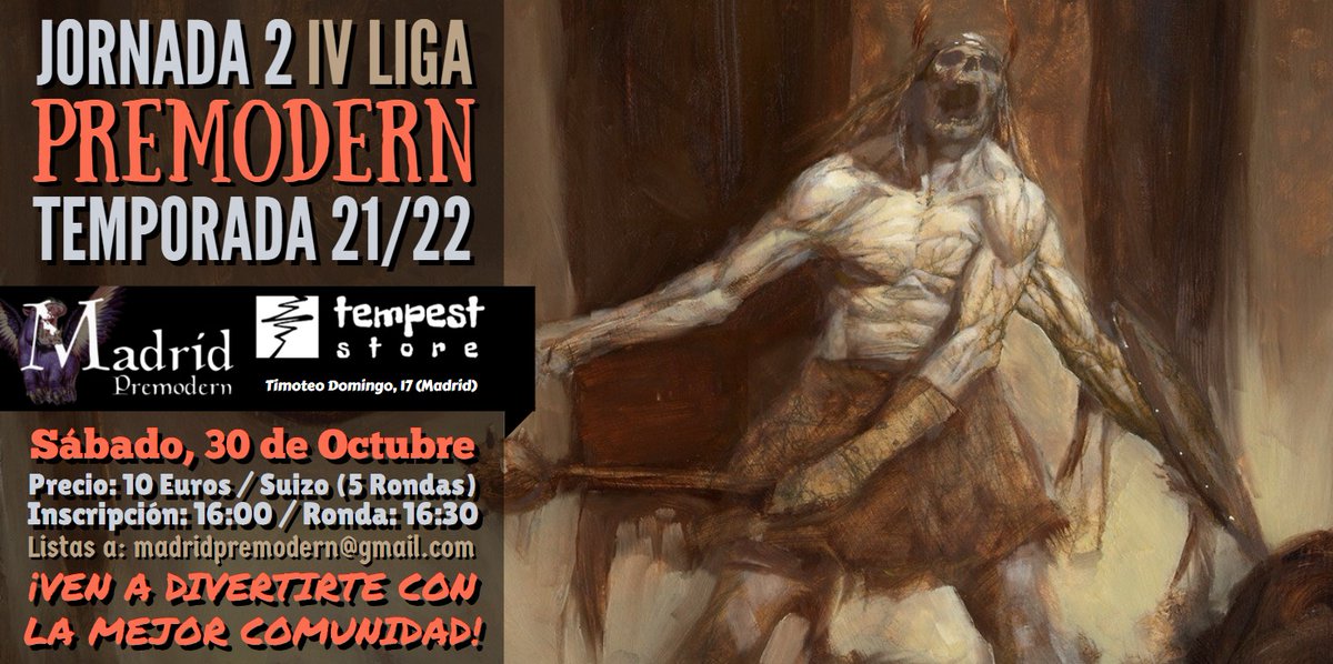 Ya tenemos fecha para la siguiente Jornada de Liga. ¡Apuntadla y no faltéis!