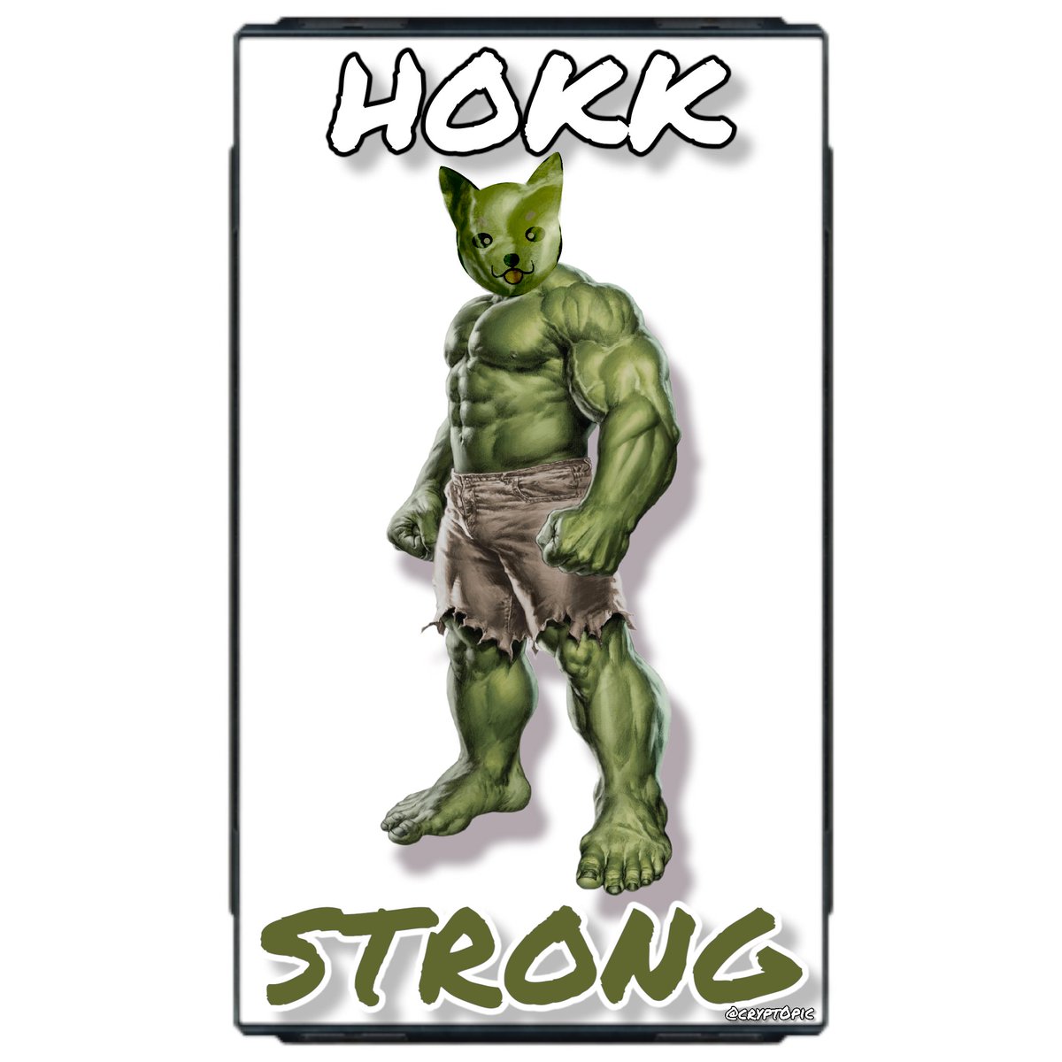 Crypt0pic's tweet photo. It's time to show the strength of $hokk community #hokkforce make the vote ! https://t.co/ddsp6UTk4m