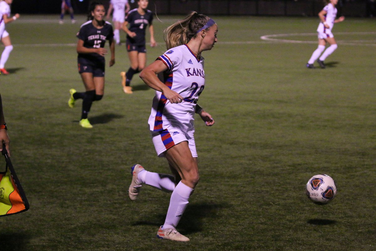 KUWSoccer's tweet photo. Keep moving forward.

#RockChalk https://t.co/1pkRXAK1gG