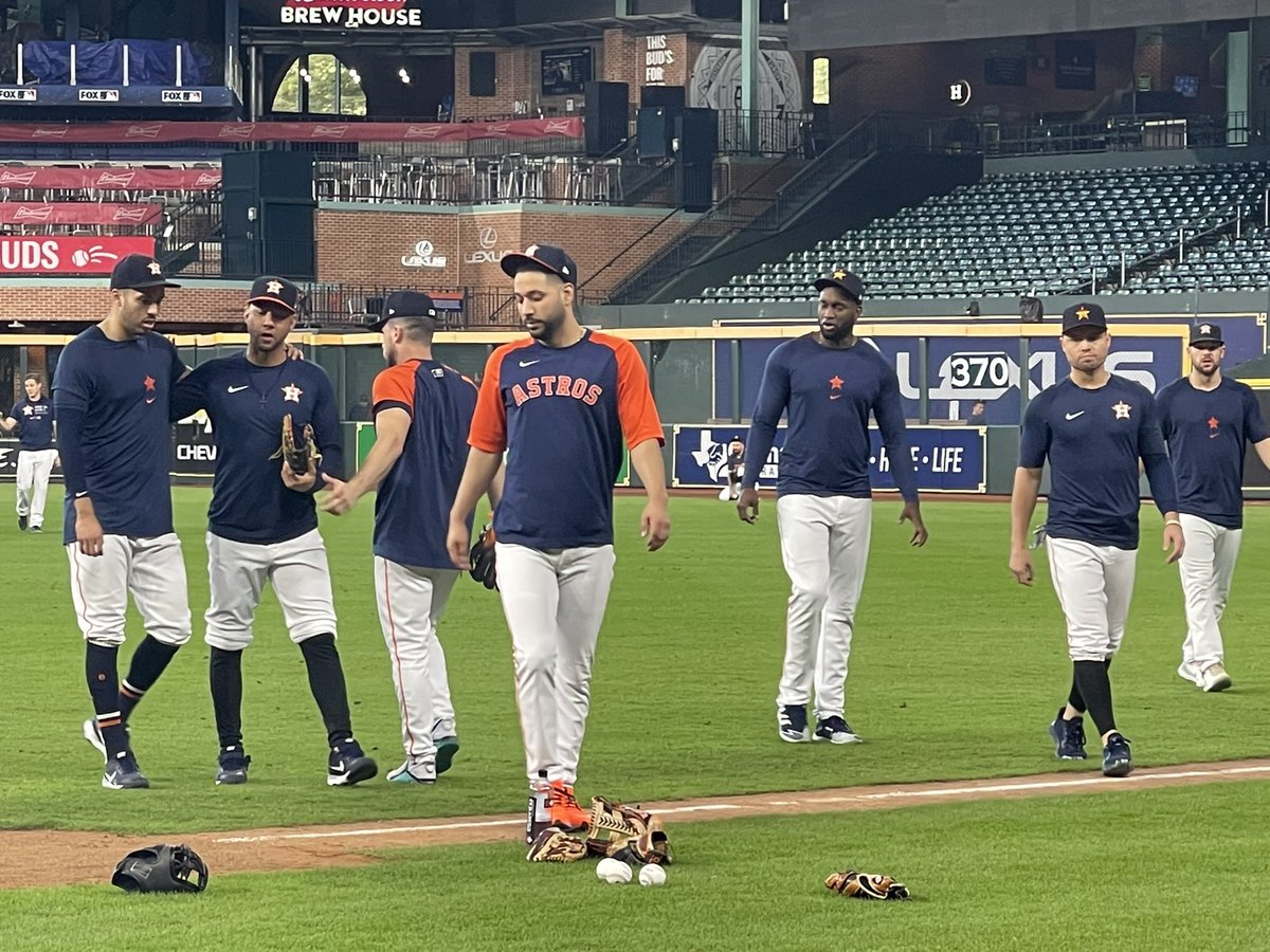 SportsTalk790's tweet image. Some pics from today’s @Astros workout at Minute Maid Park #ForTheH