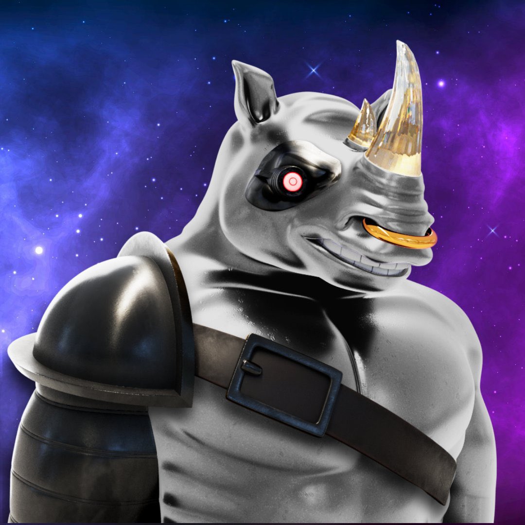 Best art out there on #Solana atm...
<a href="/Space__Rhinos/">Space Rhinos - Public Mint is now Live</a> looks so good it makes your eyes hurt!
I think it will be bigger than Degenape.

Be warned - mint now or cry later

#SpaceRhinos #SolanaNFTS #NFTdrops