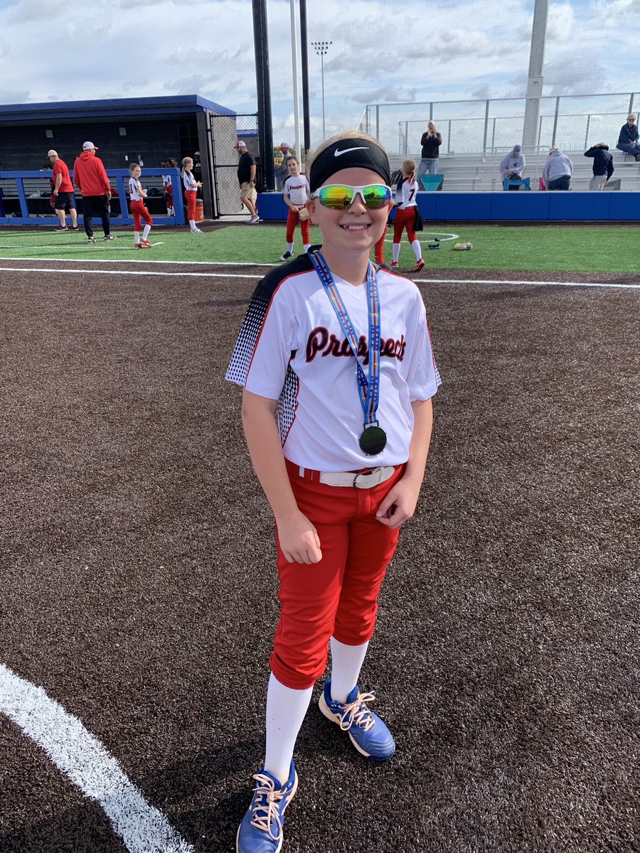 cat_softball's tweet photo. Reece Corley was the player of the game in the MB Prospects win over Exclusive.  She threw a complete game, 1 hit, and 11ks!  🔥 👀 https://t.co/H4bOhtanWo